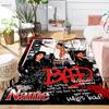 Custom Name Michael Jackson Bad Poster Carpet for Playroom Bedroom Living Room Sofa Home Decor,kids Game Area Rug Non-slip Floor Mat