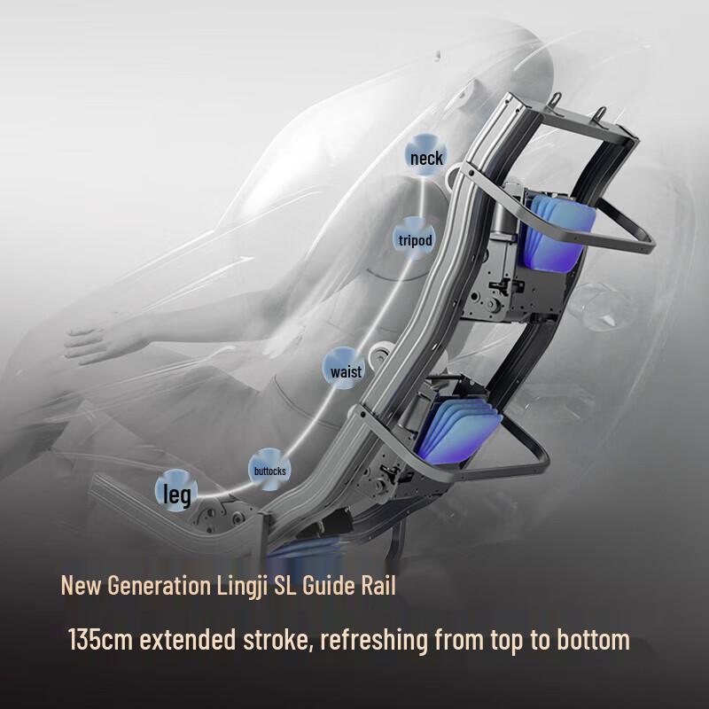 SKG T5 Series 3D Cloud Hand Kneading Full Body Massage Chair