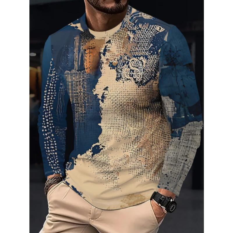 Men's long sleeved T-shirt