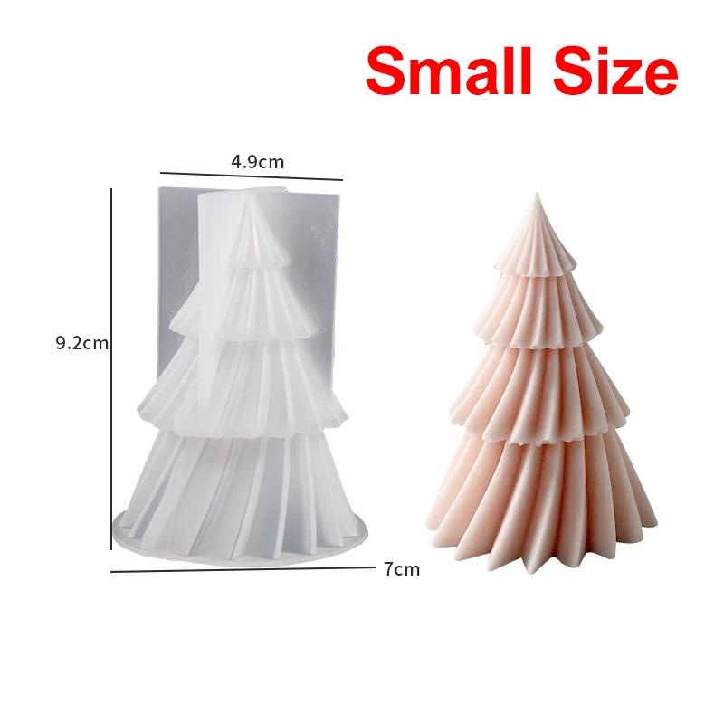 

3D Геометрическая Сосновая Силиконовая Форма Свечи Рождественская Елка Ароматизированные Свечи Силиконовая Форма DIY Ароматическая Свеча Мыловарение Инструменты Ремесло