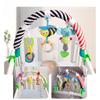 Baby Mobile Clip With Rattles And Soft Fabric Toy For Infant Sensory Development