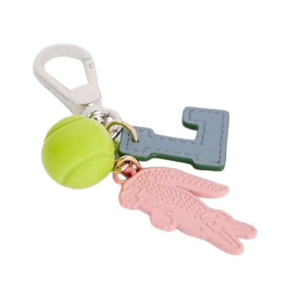 Triple Charm Keychain NF5321RLR9900 [Lacoste] [Official] розовый
