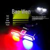 Chuangwubang USB Rechargeable 3-Color LED Bicycle Warning Taillight