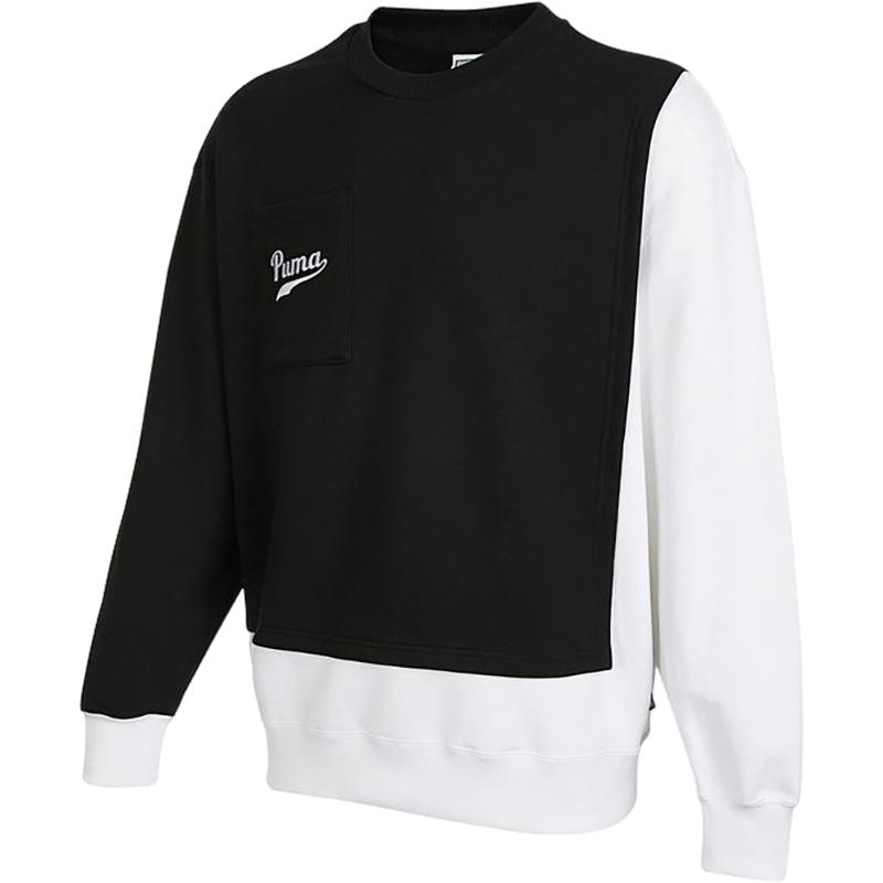 

New PUMA Sweatshirts Men s Black/White 536784-01 S