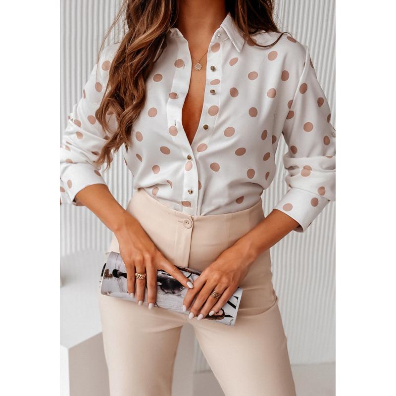

European Women s Long Sleeve Printed Shirt - 2026 Collection 2X Large