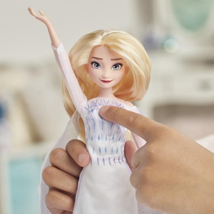 DISNEY LA REINE DES NEIGES - Poupée Elsa chantante Tenue de Reine - chante « Je te cherche » du film