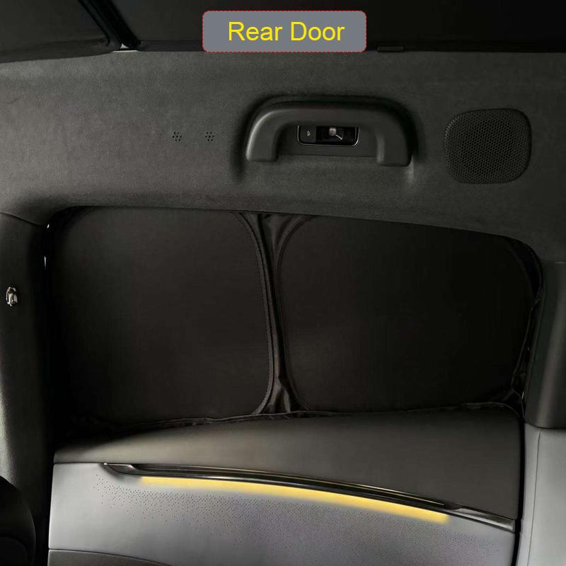 Car Black Window Privacy Sunshade For XPENG G7 2025-Present Auto Anti-UV Heat Insulation Protect Cover Interior Accessory