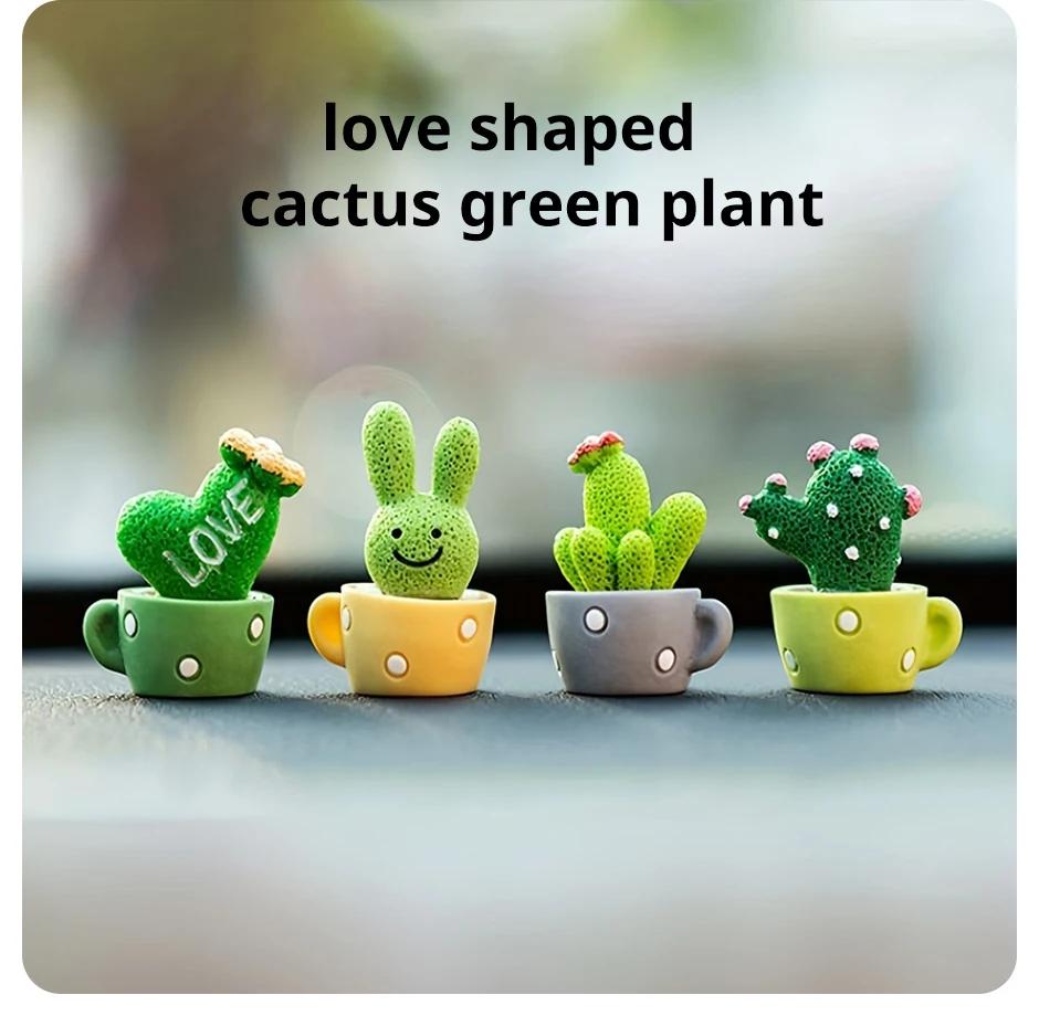 1 Set Of 4 Mini Succulent Set Artificial Succulent Succulents Plants Live Green Faux Succulants Dining Room Table Decor Doll Hou