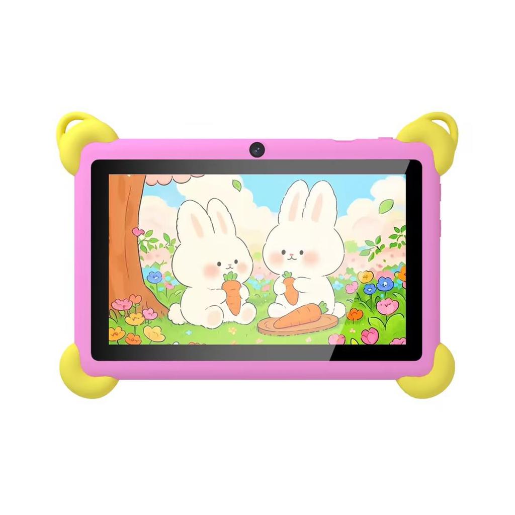 7-inch Android Children's Tablet with IPS HD Screen & Drop-proof Silicone Case