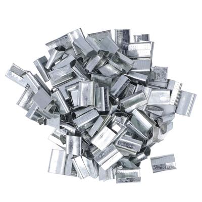 Metallbandverschluss Verzinkter Stahl Verpackung Offene Siegel für 16mm Kunststoff PET Band