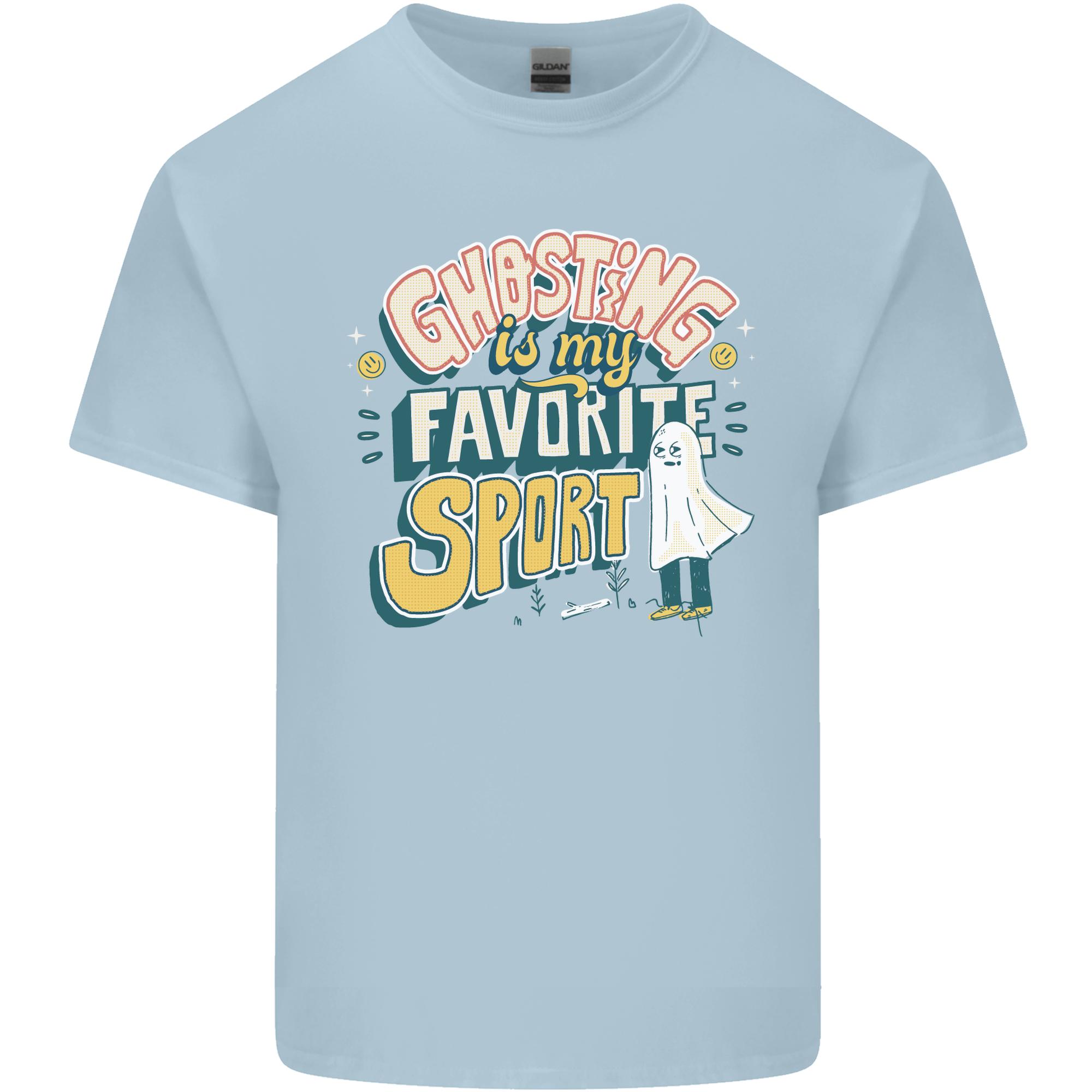 Ghosting Sport Funny Anti Valentines Day Unisexs Light Cotton TShirt S