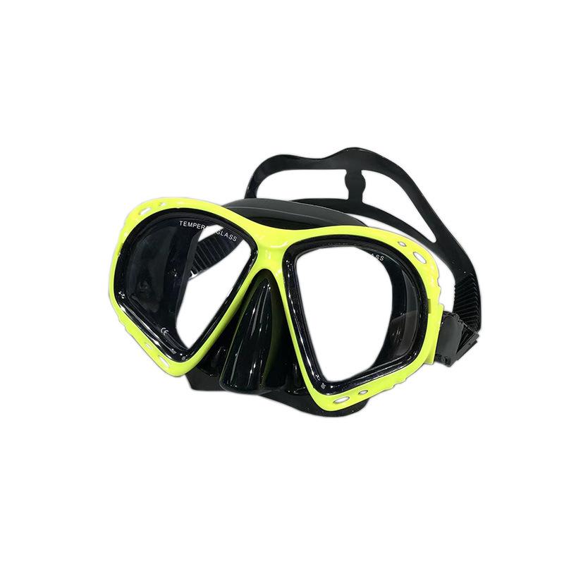 High-Definition Transparent Silicone-Free Diving Mask with Ultra-Wide Field of View