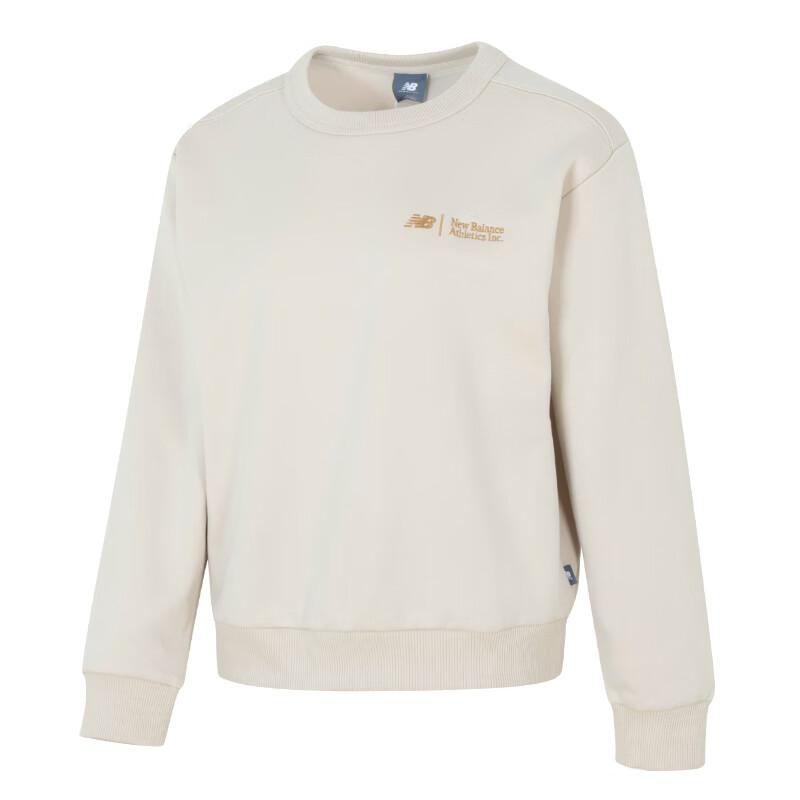 New Balance Sweatshirt Women s Beige AWT44314-TWF M
