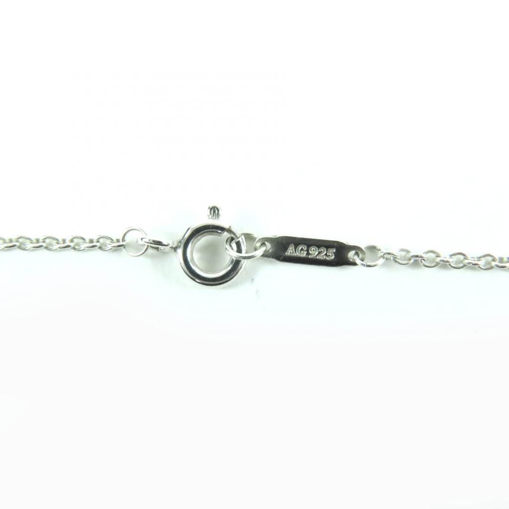 Great TIFFANY&Co. Necklace Atlas Key Silver AG925 Women Used