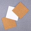 For Home Cork Mat Mat Self-adhesive Sheet Square Backing