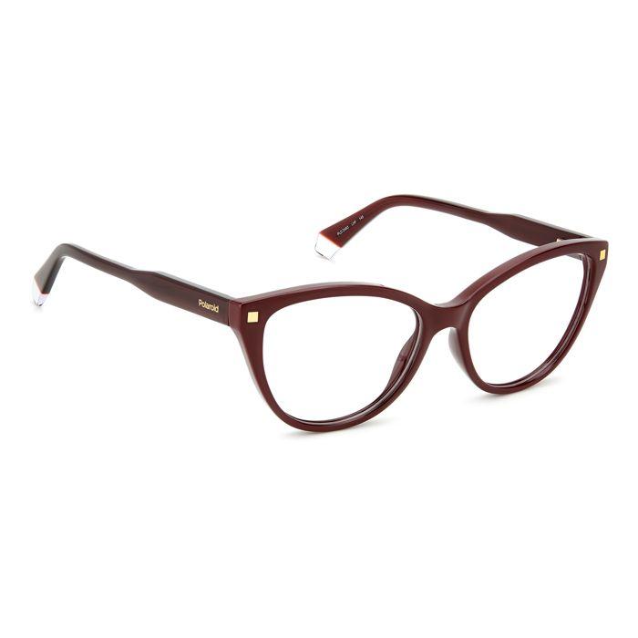 Lunettes de Vue POLAROID PLD D493 55/16/145 LHF BURGUNDY 2 CELL. P. INJ FRAMES WOMAN POLAROID PLD D493 BURGUNDY 2
