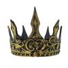 Hair Hoop PU Prince Crowns Bar Mitzvah Crown Round Tiaras Simple King Crown  Wedding