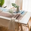 Waterproof Tablecloth Imitation Cotton and Linen Rectangular Coffee Table Tablecloth Nordic Simple Table Cloth