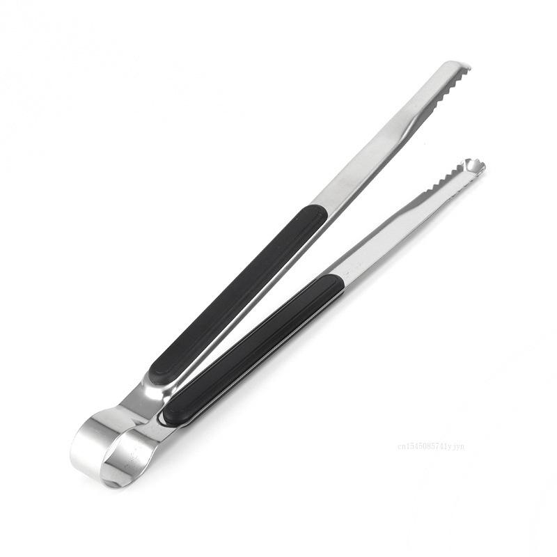Kitchen Food Tongs Thickened Multi-purpose Food Clip Steak Buffet Barbecue Salad Clamp Non-Slip Cooking Tweezers Buffet Utensils