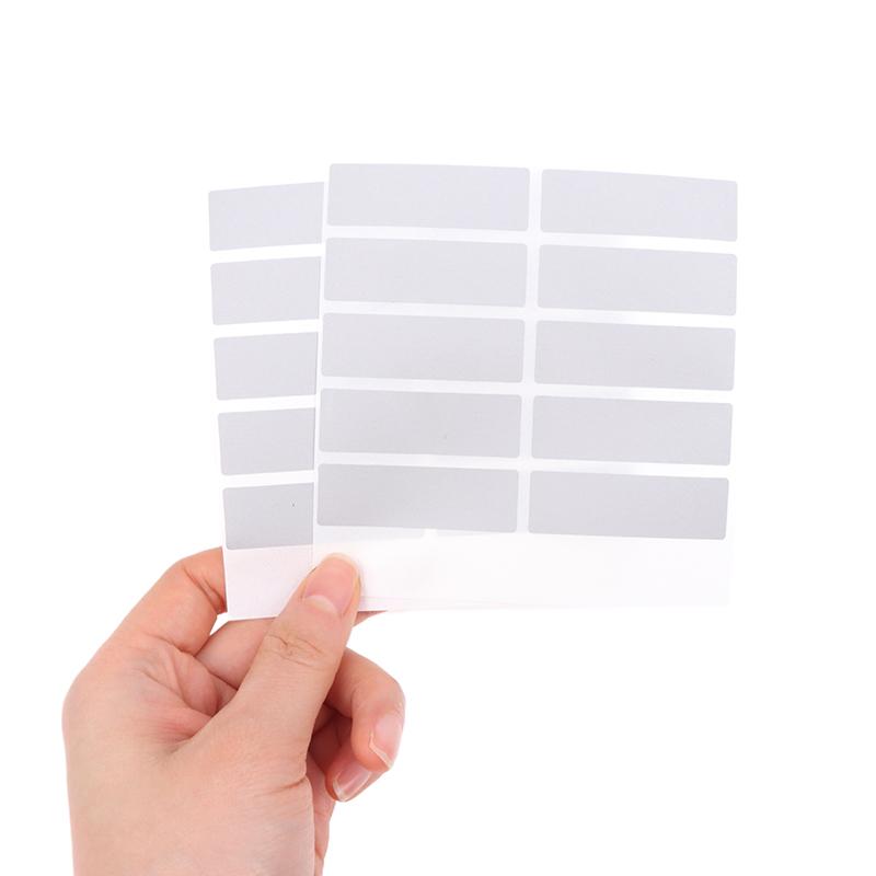 50Pcs 48X15Mm Rectangular Reward Scratch Card Film Coated Stickers Scratch Off Labels Diy Children'S Redemption Vouchers