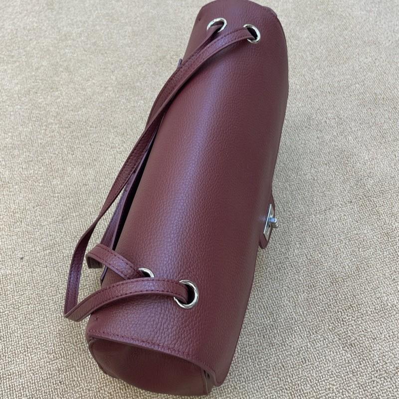 New Leather Women's Bag First Layer Cowhide Premium Messenger Bag Official Messenger Bag Simple and Versatile
