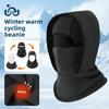 Cold Weather Cycling Mask With Double Layer Fleece For Men And Women
