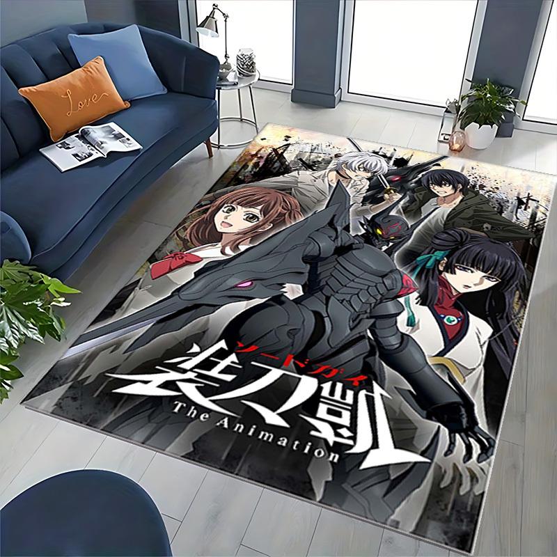 1 Stück Sword Art Online: Asuna & Kirito Anime Stuhlmatte - Rutschfeste Büromatte für Schreibtisch, Gaming-Zimmer-Dekoration, Saisonale Geschenkidee.U097