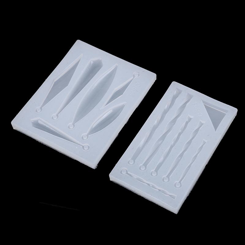 Diy Earring Necklace Pendant Silicone Mold Epoxy Resin Molds Jewelry Tool