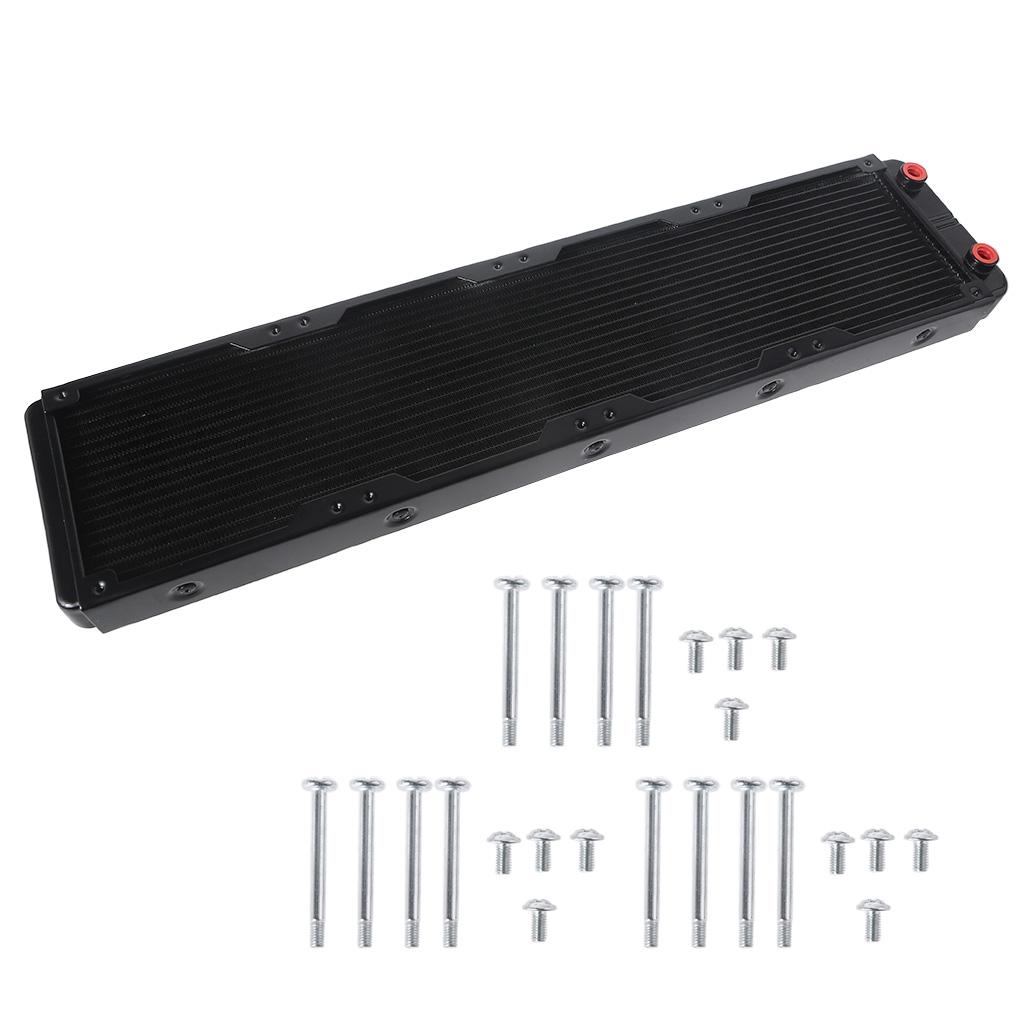 Aluminum Water Cooling Radiator 18 Tubes Heat Exchanger CPU Heatsink Cooler Fast Heat Dissipation for PC Computer 1