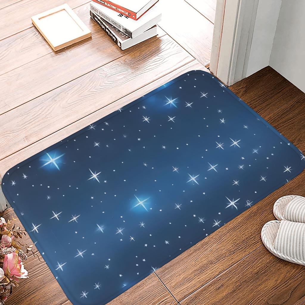 1PC Fantasy Forest Kitchen Rug Non-Slip Door Mat Pop Design Bathroom Rug Bath Mat Carpet for Home Sink Laundry Decoreeree