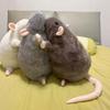 Creative 40/55/90cm Mouse Doll Oversized Rat Plush Cartoon Soft Animal Figure Kids Gift Birthday Stuffed Plush Animals Jumbo Toy