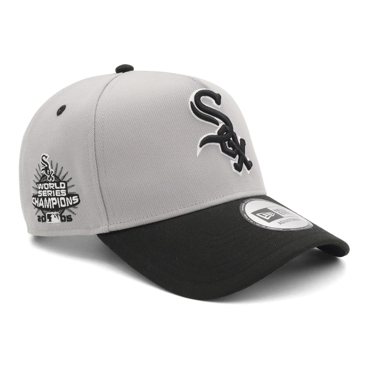 

New Era Cap MLB 9FORTYA-FRAME Side Patch ONSPOTZ Special Order CWS GrayBlack FREE 9Forty A-FrameCS Side Patch Mlb Chicago White Sox