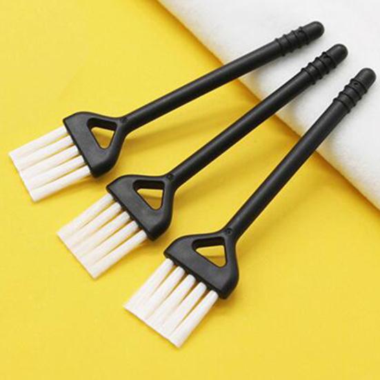 4Pcs Manual Keyboard Brush Ergonomic Long Handle Garlic Coffee Machine Cleaning Brush Household Supplies