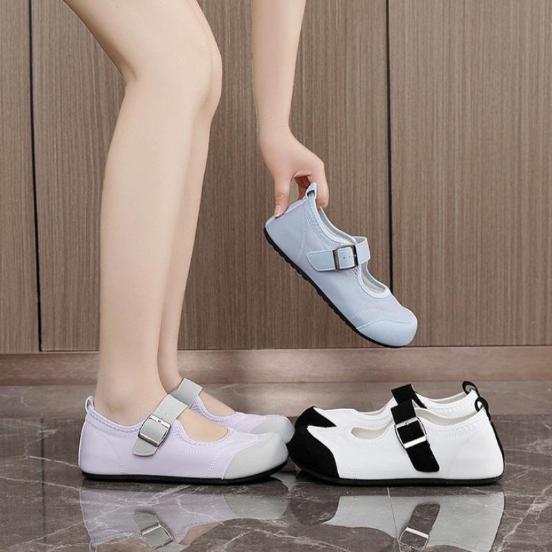 New Women Shoes Comfortable Flats Designer Shallow Mouth Casual Shoes Loafers Mary Jane Shoe Fashion Lady Shoes Zapatos De Mujer