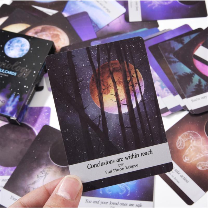 44 Cards English Guidance Moonology Oracle Cards Tarot Deck Cards Read The Mythic Fate Divination