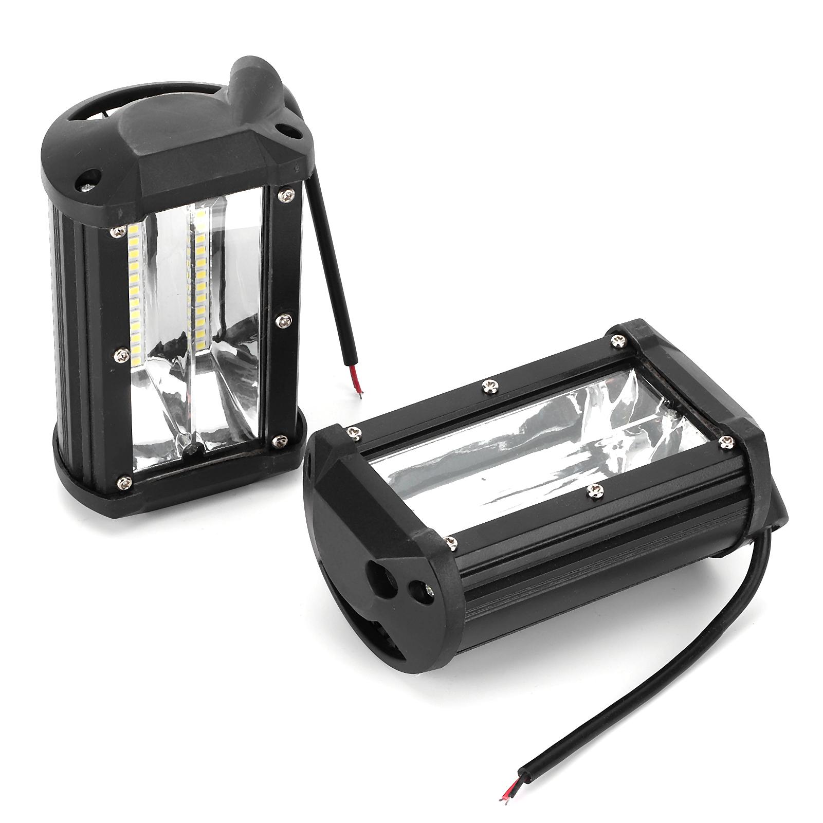 

144W LED Work Light 48pcs Chips Dual Row with Mounting Accessory 6000K IP68 Waterproof