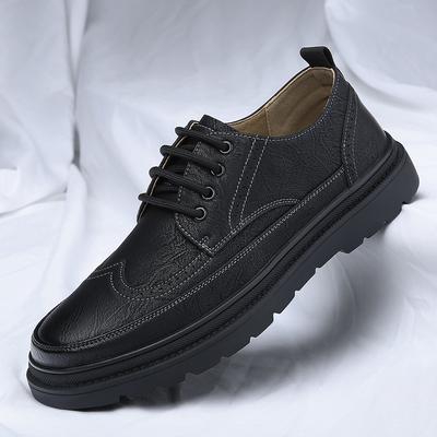 Handgemaakte Heren Oxford Schoenen Casual Leren Brogue Schoenen Klassiek Formeel Dress Schoenen Veelzijdige Man Zakelijke Platte Schoenen Heren Schoenen