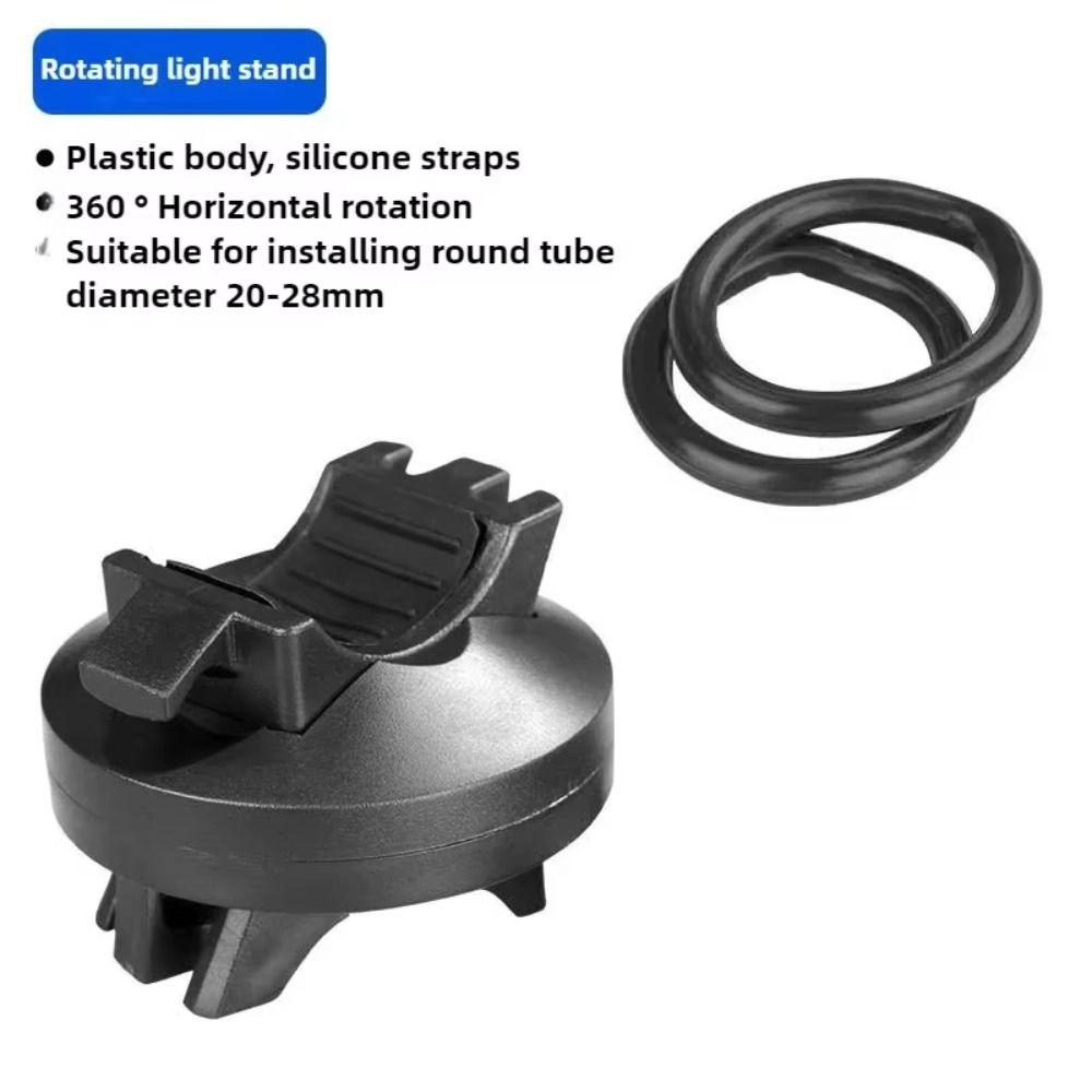 Lightweight Bike Flashlight Mount 360 Degree Adjustable Torch Light Mount Clip Bicycle Accessory