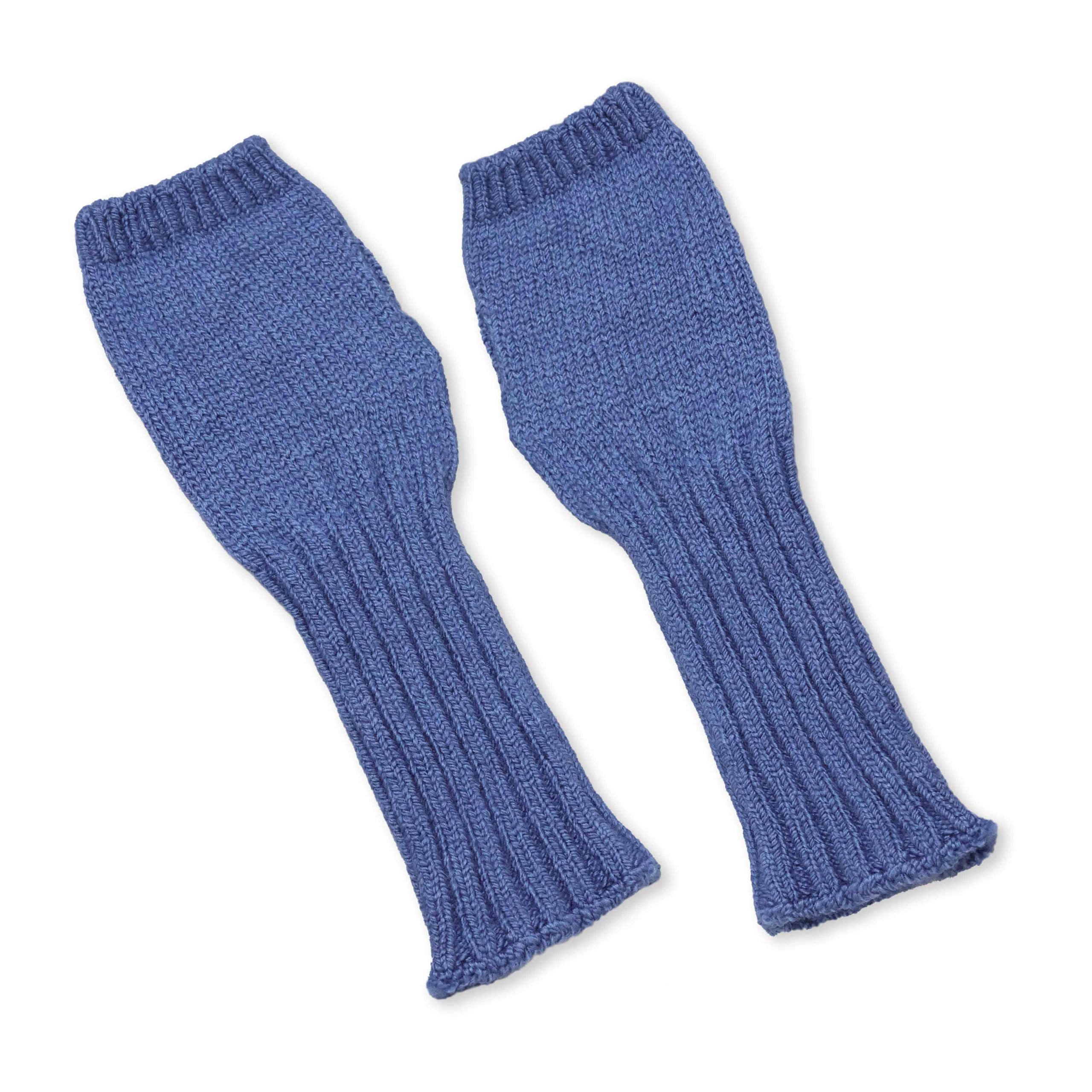 

HASEGAWA Wool Silk Cashmere Hand Warmer in [Made Japan] (Blue) синий