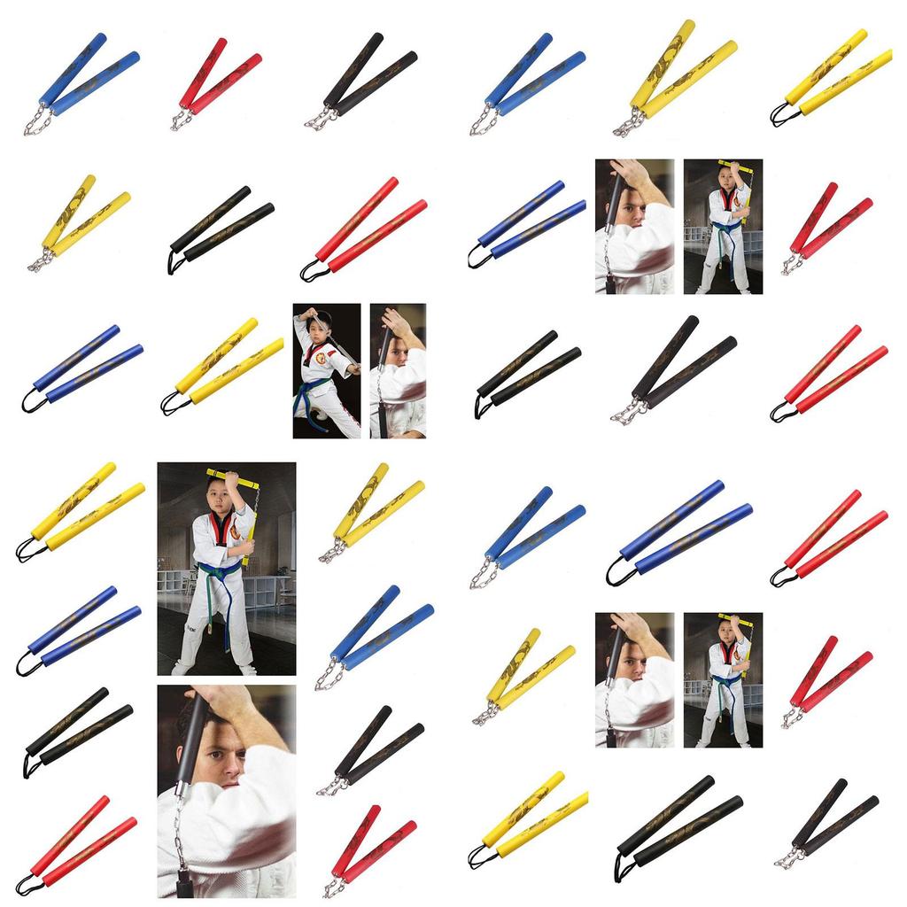 Durable Pvc Core Foam Nunchuck Stick Martial Arts Training And Performance