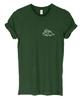 Triceratops Dinosaurier Brustdruck Herren Damen Lustig Unisex Taschendruck Herren Kinder T-Shirt