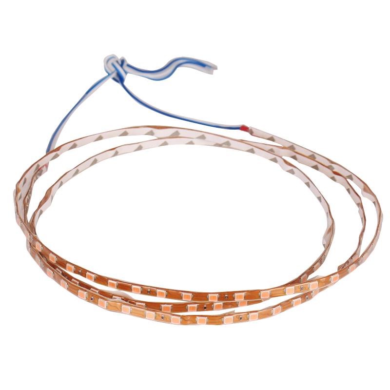 30/45/60cm LED Strip Motorcycle decorative Lantern Car Interior Atmosphere Lights Flexible Tape Rope Stripe Ray Tape