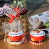 Decoration Souvenir Christmas Decorations Merry Christmas Gift Cupcake Cotton Towel Christmas Towel