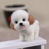 New Poke Wool Felt Handmade DIY Doll Cartoon Cute Small Animal Dogs Material Kit Plush Toys Exercise Kids Hands-on Skills