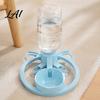 Indoor Cat Water Station Automatic Dispenser Bottle Adapter Pet Dispenser with Suction Cups Hydration System Non-Slip Portable Drinking for