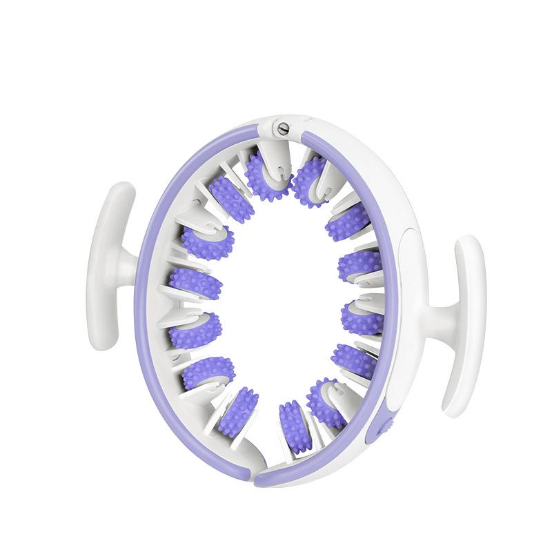 

Новый слиммер для ног: Кольцевой ролик для упражнений и массажный валик из пены фиолетовый