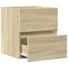 Bathroom Vanity Cabinet in Sonoma Oak 41 x 38.5 x 45 cm Particleboard