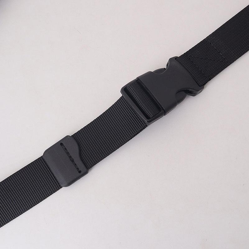 1PC Simple Nylon Buckle Slim Belt for Women, Outdoor Cargo Trouser Belt, Student Military Training Belt