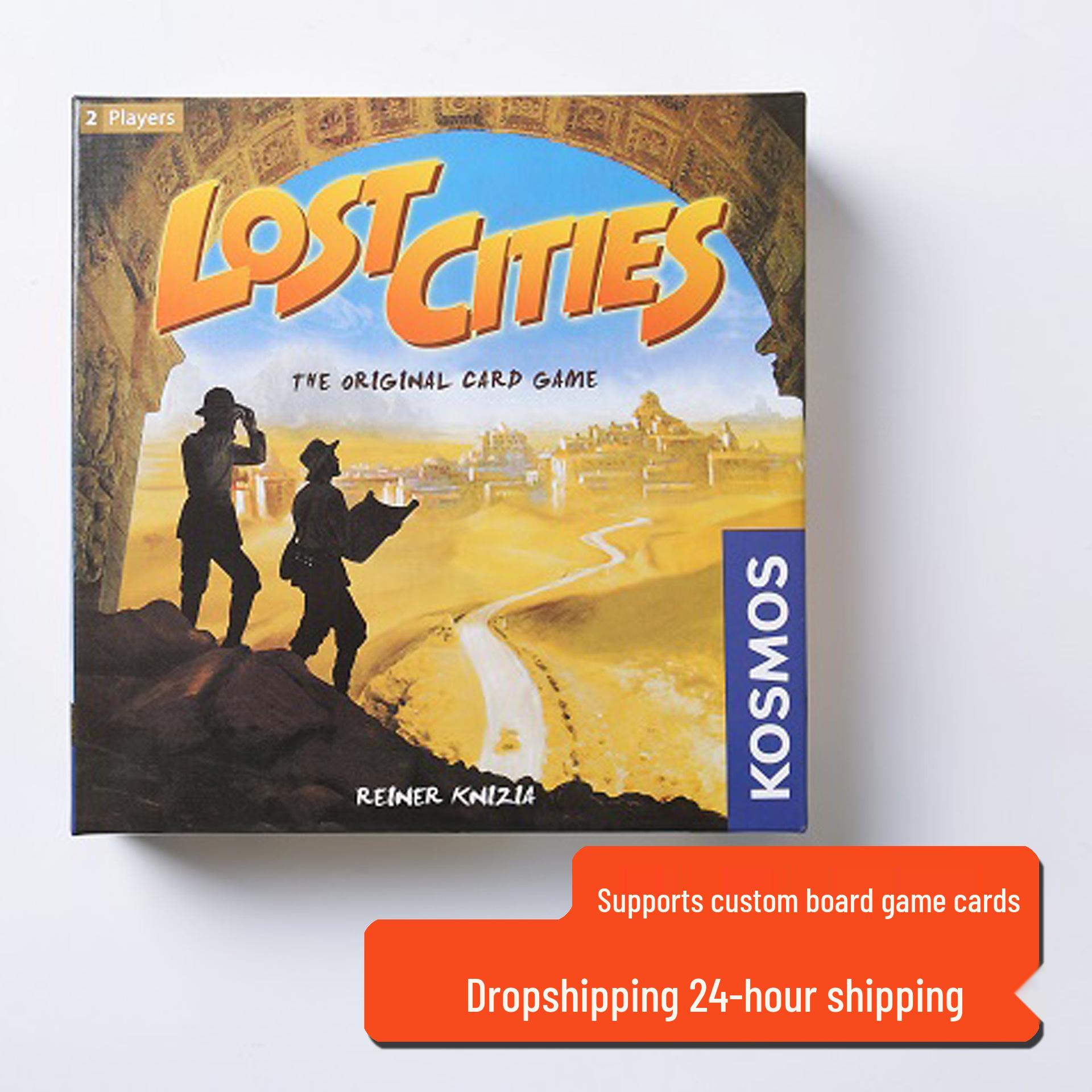English Edition Lost Cities Board Game: Party Card Game None
