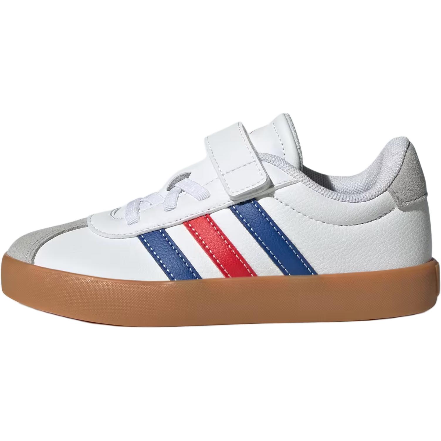 

adidas VL Court 3.0 EL C White Royal Blue Scarlet Kids Sneakers Cloud-White Better-Scarlet JH6317 31